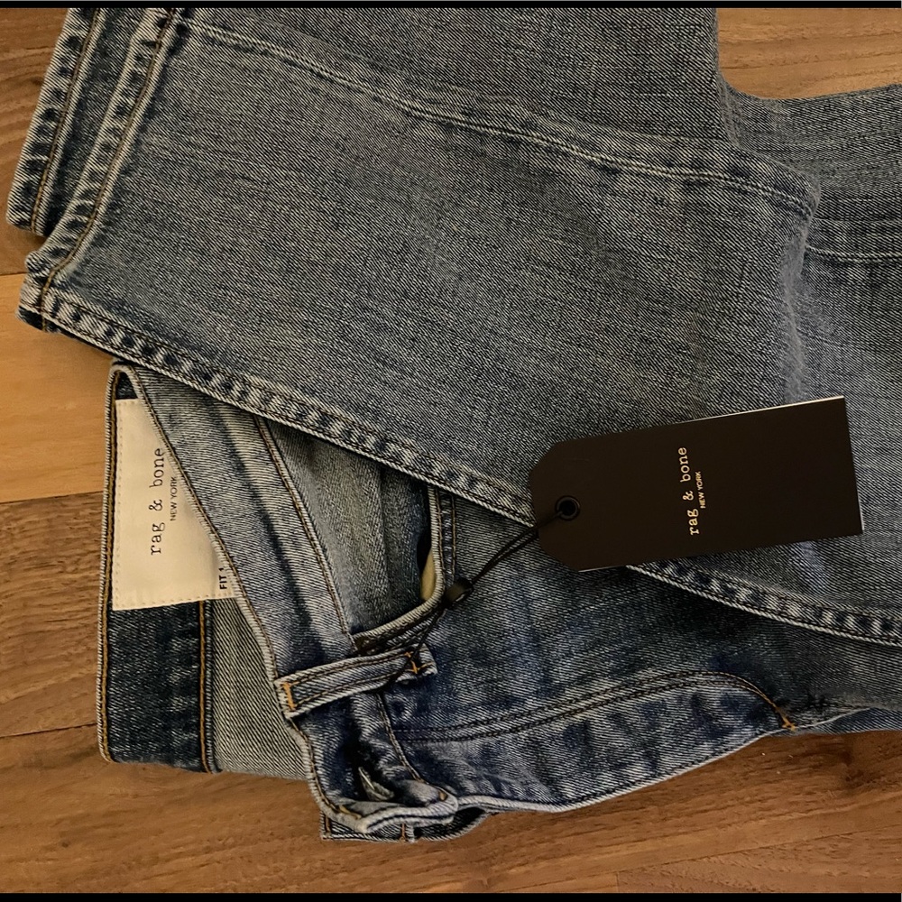Rag & Bone Washed Fit 1 Jeans